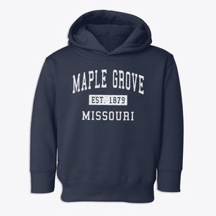 Maple Grove Missouri Classic Established Toddler Hoodie