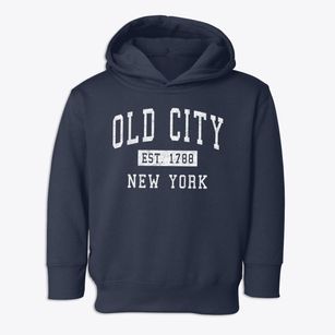 Old City New York Classic Established Toddler Hoodie