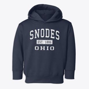 Snodes Ohio Classic Established Toddler Hoodie