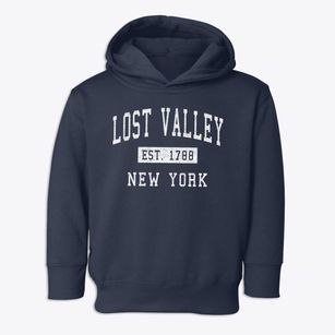 Lost Valley New York Classic Established Toddler Hoodie