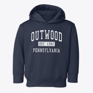 Outwood Pennsylvania Classic Established Toddler Hoodie