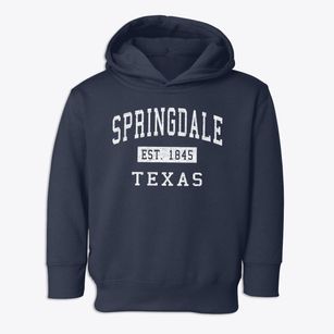 Springdale Texas Classic Established Toddler Hoodie