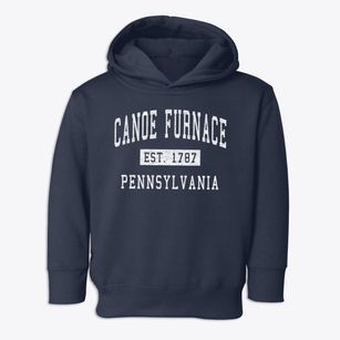 Canoe Furnace Pennsylvania Classic Established Toddler Hoodie