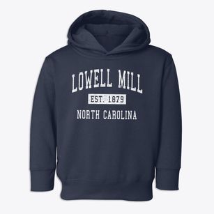 Lowell Mill North Carolina Classic Established Toddler Hoodie