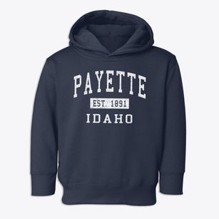 Payette Idaho Classic Established Toddler Hoodie