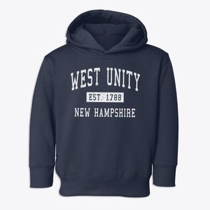 West Unity New Hampshire Classic Established Toddler Hoodie