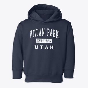 Vivian Park Utah Classic Established Toddler Hoodie