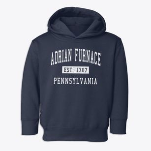 Adrian Furnace Pennsylvania Classic Established Toddler Hoodie