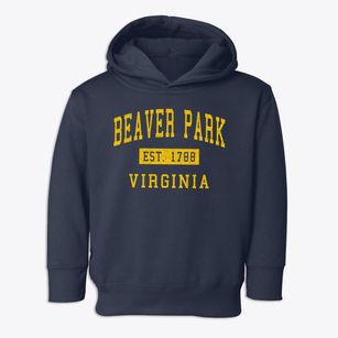 Beaver Park Virginia Classic Established Toddler Hoodie