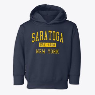 Saratoga New York Classic Established Toddler Hoodie