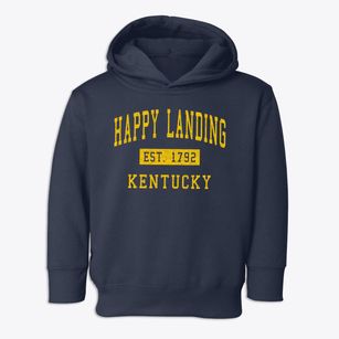 Happy Landing Kentucky Classic Established Toddler Hoodie