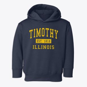 Timothy Illinois Classic Established Toddler Hoodie