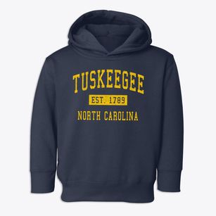 Tuskeegee North Carolina Classic Established Toddler Hoodie