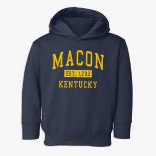 Macon Kentucky Classic Established Toddler Hoodie