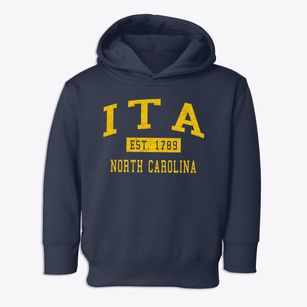 Ita North Carolina Classic Established Toddler Hoodie