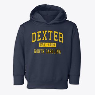 Dexter North Carolina Classic Established Toddler Hoodie