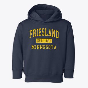 Friesland Minnesota Classic Established Toddler Hoodie
