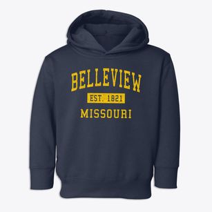 Belleview Missouri Classic Established Toddler Hoodie