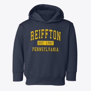 Reiffton Pennsylvania Classic Established Toddler Hoodie