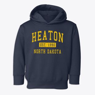 Heaton North Dakota Classic Established Toddler Hoodie