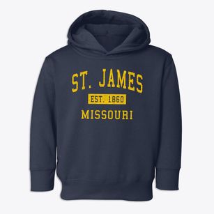 St. James Missouri Classic Established Toddler Hoodie