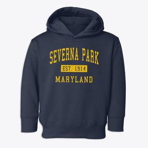 Severna Park Maryland Classic Established Toddler Hoodie
