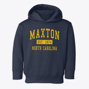 Maxton North Carolina Classic Established Toddler Hoodie