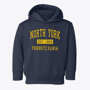 North York Pennsylvania Classic Established Toddler Hoodie