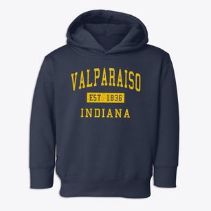 Valparaiso Indiana Classic Established Toddler Hoodie