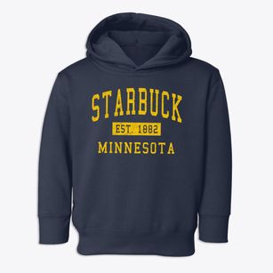Starbuck Minnesota Classic Established Toddler Hoodie