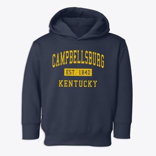 Campbellsburg Kentucky Classic Established Toddler Hoodie