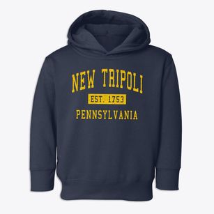 New Tripoli Pennsylvania Classic Established Toddler Hoodie