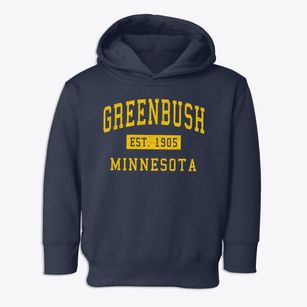 Greenbush Minnesota Classic Established Toddler Hoodie
