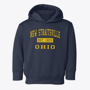 New Straitsville Ohio Classic Established Toddler Hoodie