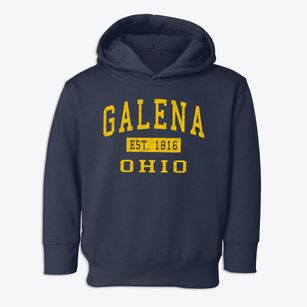 Galena Ohio Classic Established Toddler Hoodie