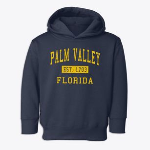 Palm Valley Florida Classic Established Toddler Hoodie