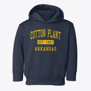 Cotton Plant Arkansas Classic Established Toddler Hoodie