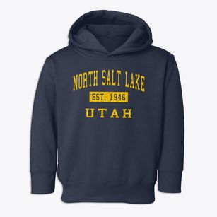 North Salt Lake Utah Classic Established Toddler Hoodie