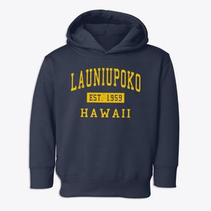 Launiupoko Hawaii Classic Established Toddler Hoodie