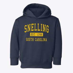 Snelling South Carolina Classic Established Toddler Hoodie