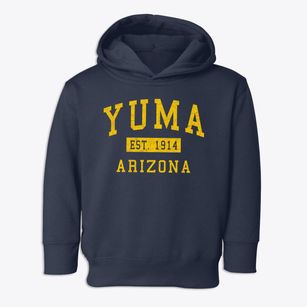 Yuma Arizona Classic Established Toddler Hoodie