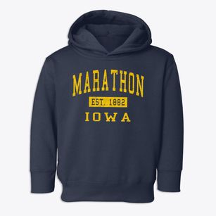 Marathon Iowa Classic Established Toddler Hoodie