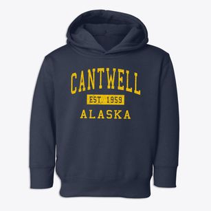 Cantwell Alaska Classic Established Toddler Hoodie