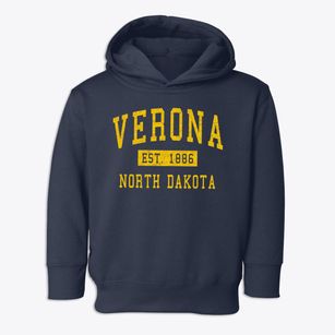 Verona North Dakota Classic Established Toddler Hoodie