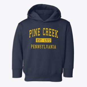 Pine Creek Pennsylvania Classic Established Toddler Hoodie