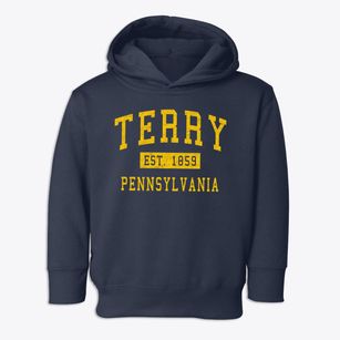 Terry Pennsylvania Classic Established Toddler Hoodie