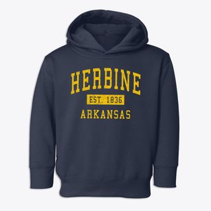 Herbine Arkansas Classic Established Toddler Hoodie