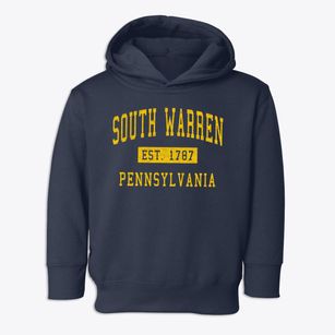 South Warren Pennsylvania Classic Established Toddler Hoodie