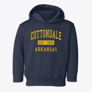 Cottondale Arkansas Classic Established Toddler Hoodie
