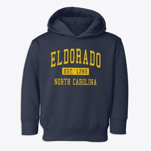 Eldorado North Carolina Classic Established Toddler Hoodie